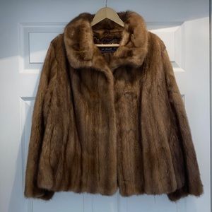 Mink  Fur Jacket L-XL